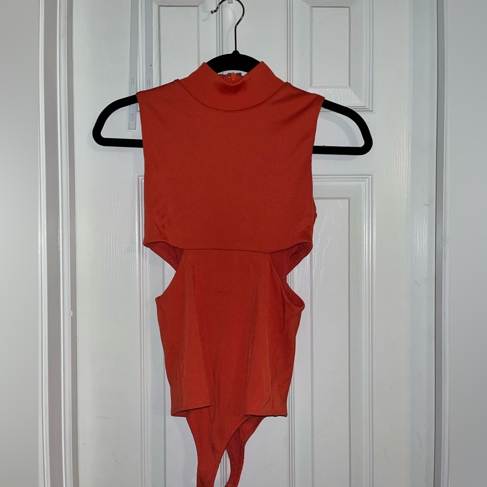 NBD revolve, cut out bodysuit